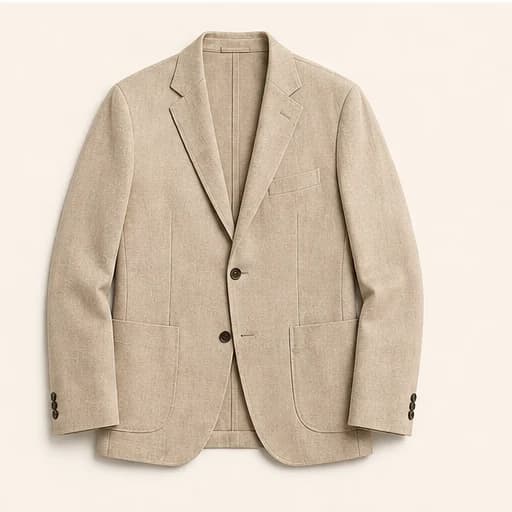 Garden City Linen Blazer
